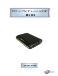 Converters.TV 706 Specifications