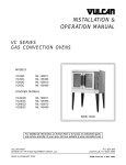 Vulcan-Hart VC66GD ML-126613 Specifications