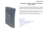 Arris Touchstone TM601 User`s guide