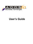 Boundless ADDS 60 User`s guide