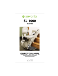 Savaria Stairfriend Owner`s manual