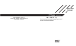 DSC PC560 Instruction manual