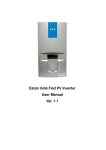 Eaton PV260 User manual