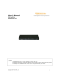 RTcom DS-41R User`s manual