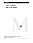 Mallinckrodt NPB-190 Service manual