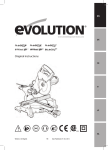 Evolution RAGE3S3002EU Operating instructions