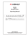 Ashly MX-206 Specifications