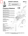 Sherwin-Williams 824104 Owner`s manual