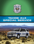 Chevrolet Tahoe Owner`s manual