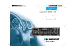 Blaupunkt Mnchen RDM 169 Operating instructions