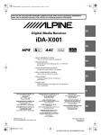 Alpine IDAX001 - Radio / Digital Player Specifications