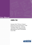 Advantech AIMB-766 User manual