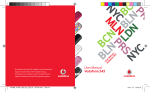 Vodafone 543 User manual