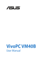 Asus VivoPC VM40B User manual