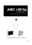 AMC AMC i-M15a User manual