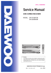 Daewoo DR-C922B Service manual