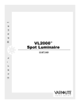 Vari Lite Virtuoso DX User`s manual