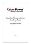 CyberPower PowerPanel Installation guide