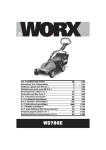Worx WG780E Technical data
