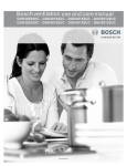 Bosch DUH30152UC Specifications