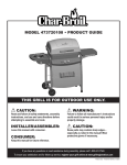 Char-Broil 473720108 Product guide
