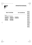 Daikin FUQ71BUV1B Instruction manual