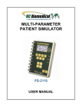 BC Biomedical PS-2110 User manual
