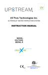 UltraViolet Devices High Output UV Device V-Flex Instruction manual
