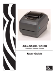 Zebra GX420t User guide