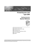 Ricoh 2000 Operating instructions