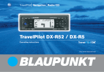 Blaupunkt DX-R52 Operating instructions