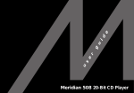 Meridian 508 Specifications