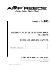 AMF S-105 Service manual