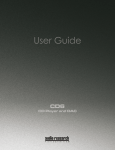 Audio Research CD6 User guide