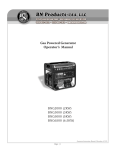 BN Products BNG2000 Operator`s manual