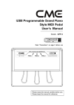 CME GPP-3 User`s manual