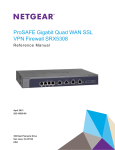 Waters Network Systems ProSwitch-Quad Series Specifications
