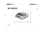 Epson ML 3320/3321 Operating instructions