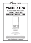 Worcester 26CDi Xtra Technical data