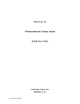 Colorado Video Observer IV User`s guide