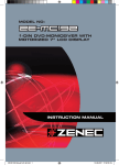 ZENEC ZE-NA150 Instruction manual