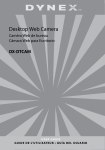 Dynex DX-DTCAM - Web Camera User guide