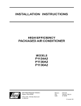 Bard P1124A2 Specifications