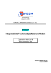 Davicom DM562P Specifications