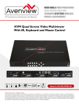 Avenview DVI-SPLITPRO-4X Specifications