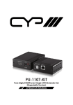 CYP CH-1107 TX Specifications