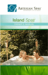 May Manufacturing Island spas Owner`s manual