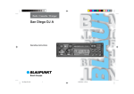 Blaupunkt San Diego DJ A Operating instructions