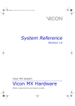 Vicon IX 2000 L System information