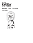 Extech Instruments EX230 User`s guide